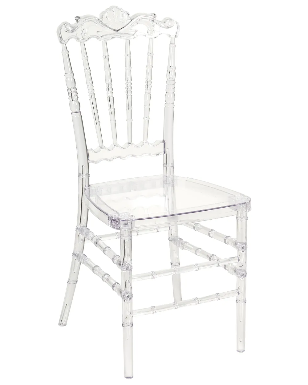 Set med 2 matstolar MENDON Transparent_929344