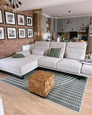 Coffee Table GAMETI Teak Wood Brown_978985