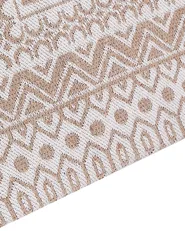 Matta BAGLAR Vit 160 x 230 cm Jute_853506