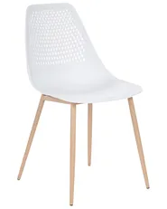 Ruokatuolisetti 4 kpl HAZELTON Valkoinen_948887