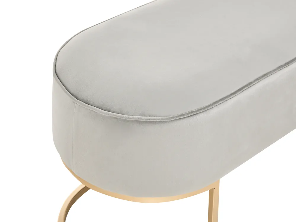 Bench MILRY Velvet Light Grey_1026937
