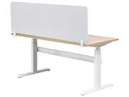 Skillevegg for skrivebord SPLIT 160 x 50 cm Off white_1015206