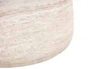 Side Table BIENTINO 46 cm 46 cm Travertine Effect_1007424