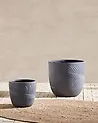 Kukkaruukku FTERO 42 cm Harmaa