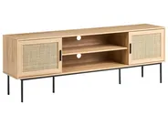 TV Stand PASCO Rattan Light Brown_1022501