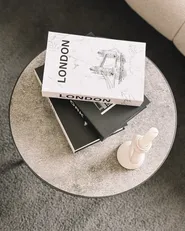 Side Table MELODY Grey Concrete Effect_982375