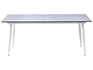 Conference Table TOLENTINO 90 cm 180 cm Travertine Effect_1078821