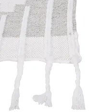 Outdoor Rug TABIAT Grey 140 x 200 cm_852864