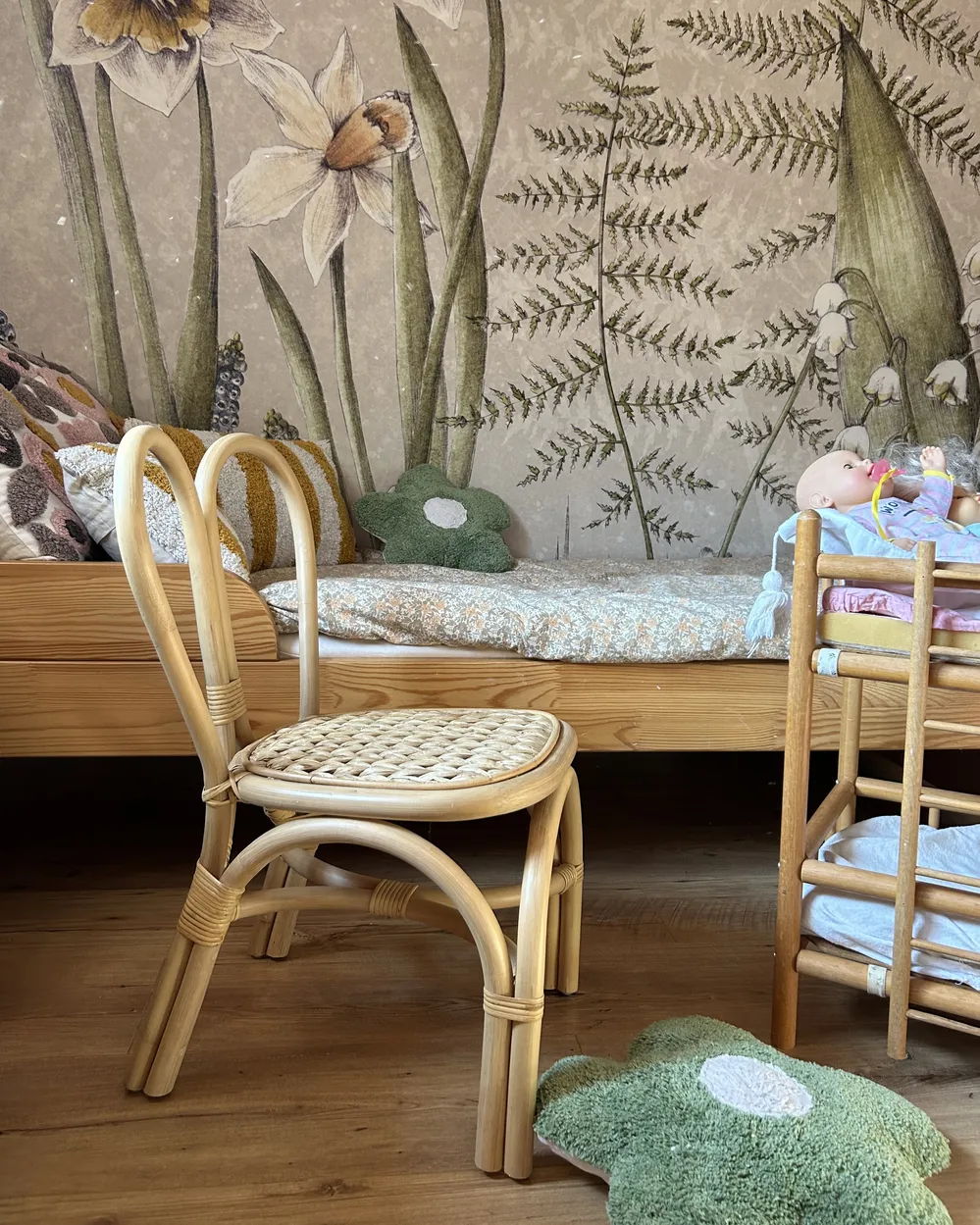 Kids Chair DESIMI Rattan Natural_937838