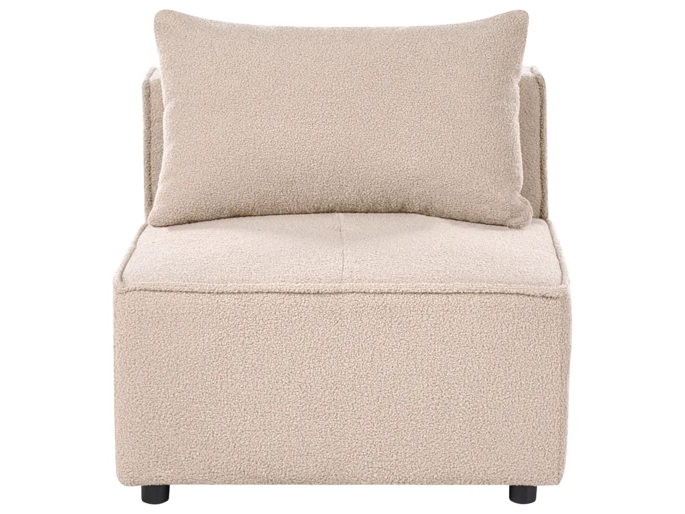 Modular Sofa 3 Seater AXEBO Boucle Beige_1076099