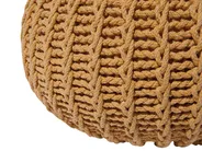 Sittpuff CONRAD Bomull Senapsgul_813955