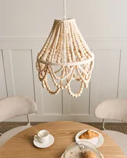 Chandelier MENIK Wood Light Brown_1003583