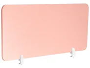 Skiljevägg för skrivbord SPLIT 160 x 50 cm Persikorosa_1050626