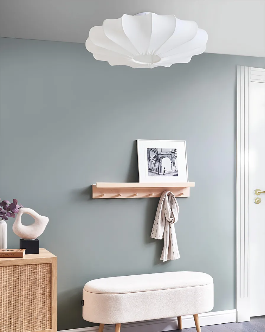 Ceiling Lamp UMCHABEZI Fabric White_1027598