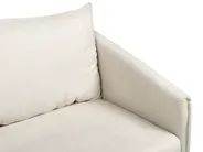 Sohva 2-istuttava MAURA Kangas Vaaleanbeige_892227