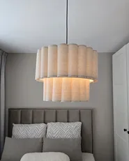 Pendant Lamp BELESSA Linen Light Beige_1033801