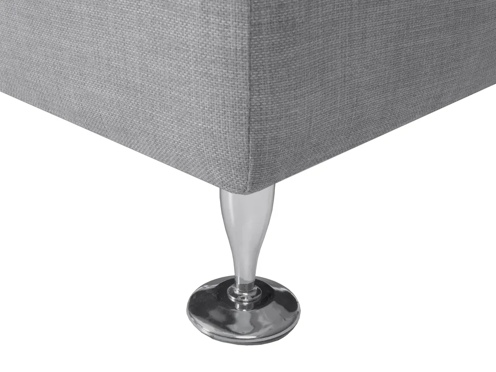 Curved Sofa 7 Seater ROTUNDE Fabric Light Grey_709301