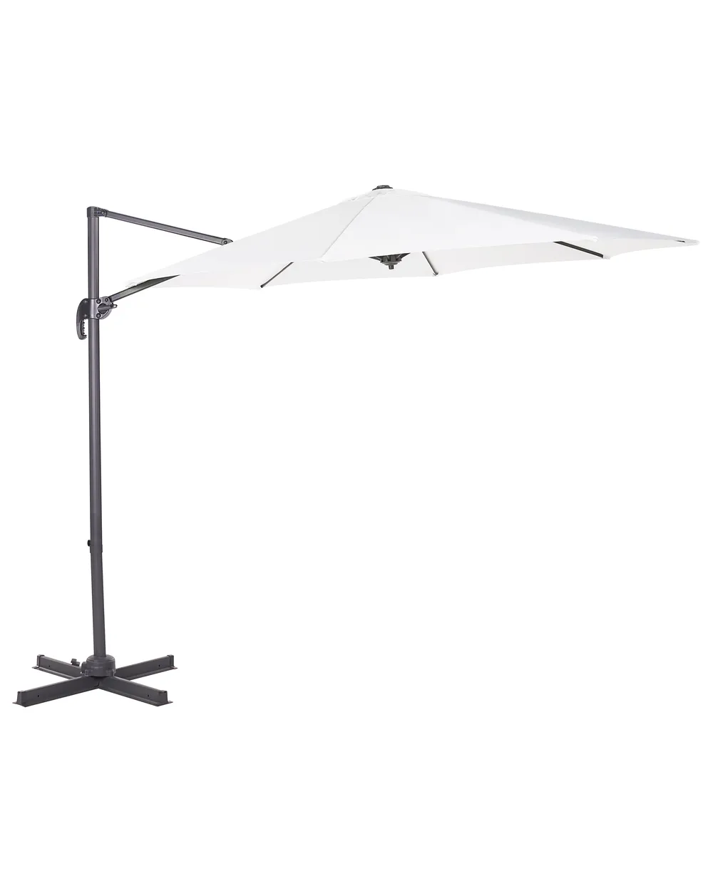 Cantilever Parasol 294 cm SAVONA Off-White
