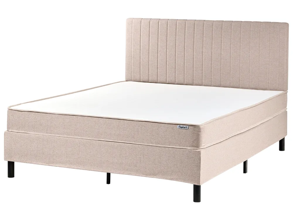 Divan Bed Fabric Beige COUNTESS Various Sizes