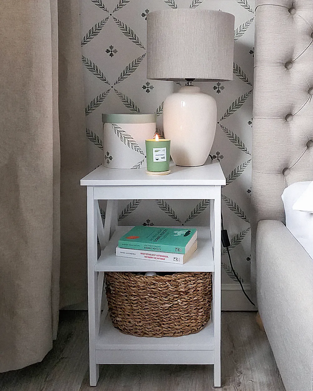 Side Table FOSTER White_886215