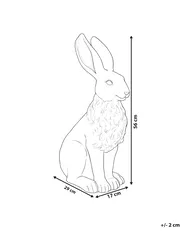 Garden Statue NEIVE Hare Beige_1055027