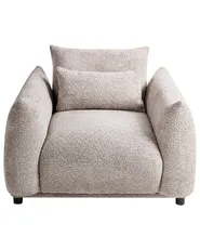 Armchair JAMSA Boucle Taupe_960131