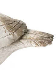 Set of 3 Garden Figurines ANGHIARI Bird Beige_1054883