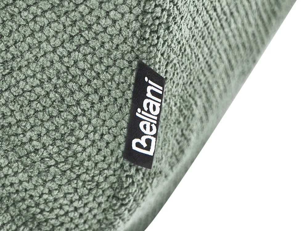 Single Sofa Bed JERSLEV Fabric Light Green_1010038