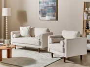 Soffgrupp 3-sits NURMO Ljusbeige_896166