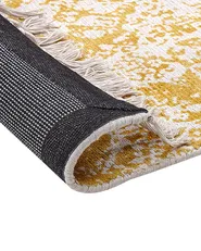 Rug BOYALI Mustard 80 x 150 cm Viscose_836791