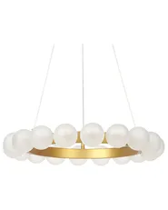 Pendant Lamp GEORGES Metal Gold_872851
