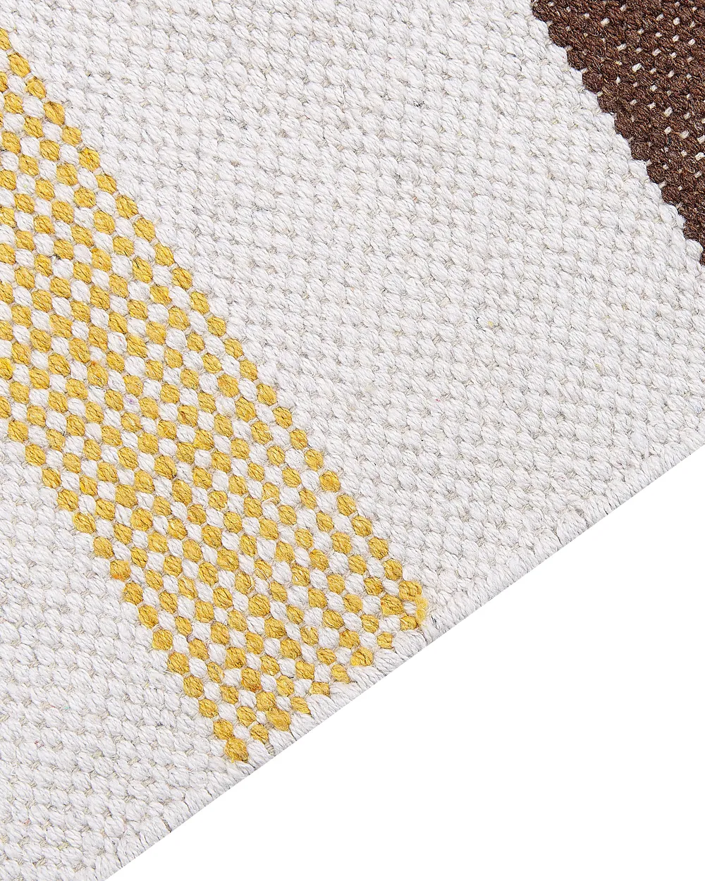 Rug HISARLI Brown 140 x 200 cm Cotton_837121