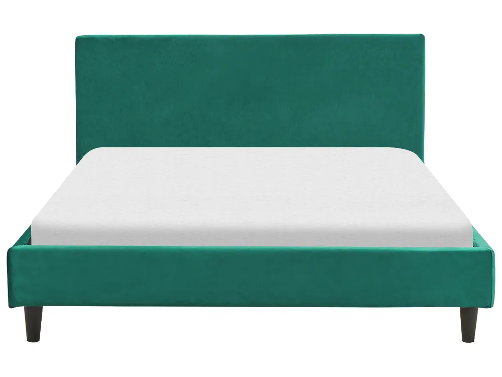Bed Velvet FITOU 140 x 200 cm (EU Double) Dark Green_875910