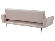 Sofa Bed 3 Seater EINA Velvet Taupe_1057708