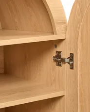 Shoe Storage Cabinet BICHENO Light Brown_1076307