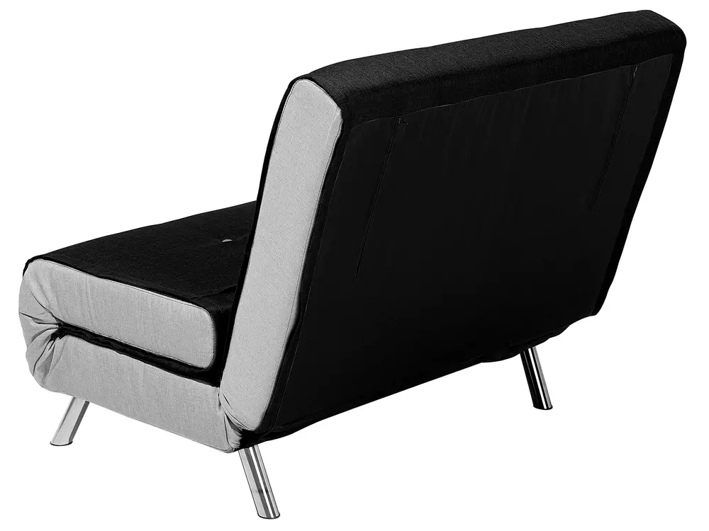 Single Sofa Bed FARRIS Fabric Black_733214