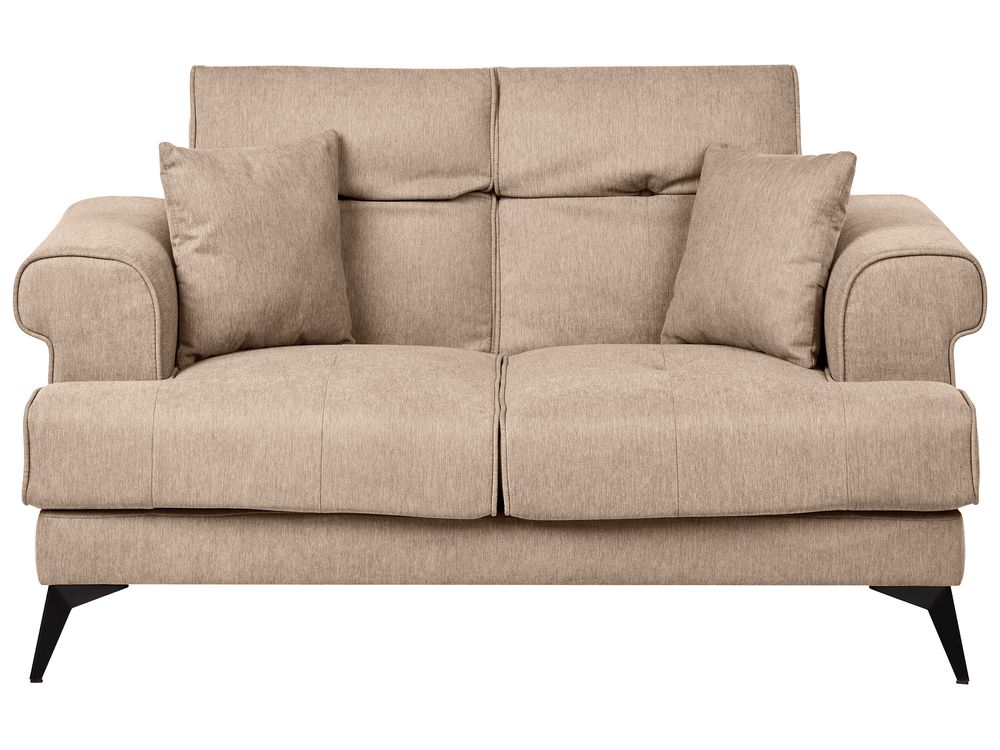 Sofa 2-seters SKIVE Lysebrun