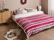 Blanket REKA 200 x 220 cm Red_1183189