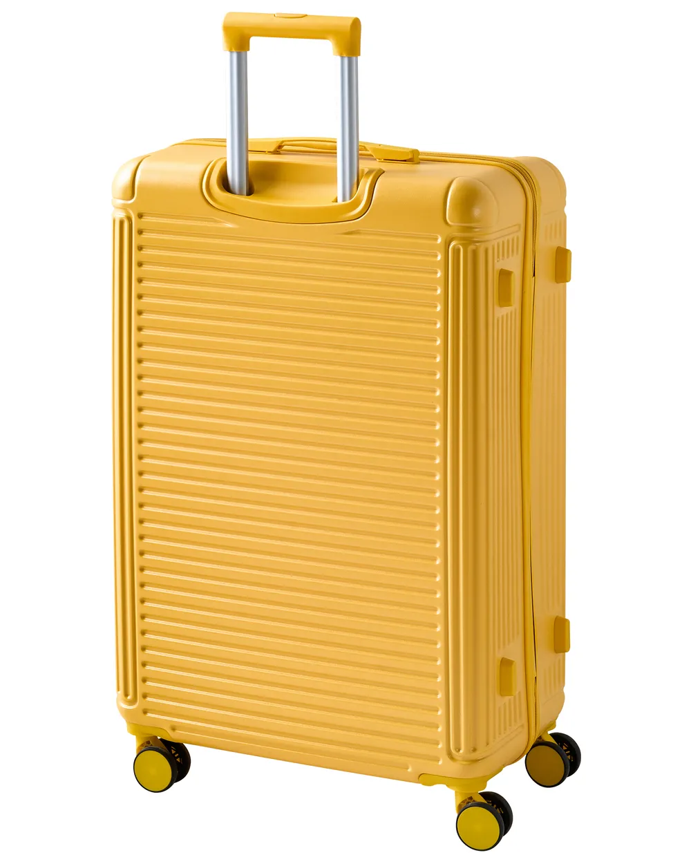 Set of 3 Hard Shell Suitcases MYNTIS Yellow_1055608