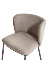 Set med 2 matstolar MINA Taupe_957035