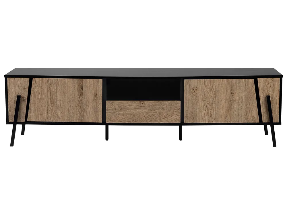 TV Stand BLACKPOOL Brown/ Black_722734