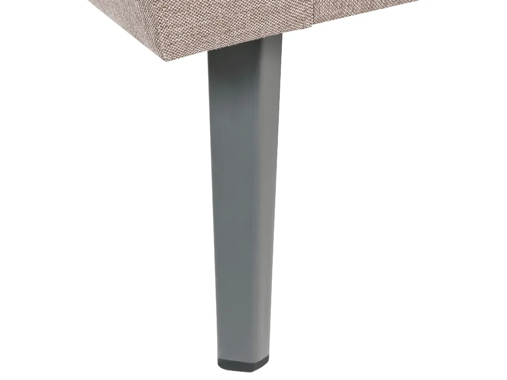 Trädgårdssoffa 3-sits LORETELLO Beige Högervänd_872317