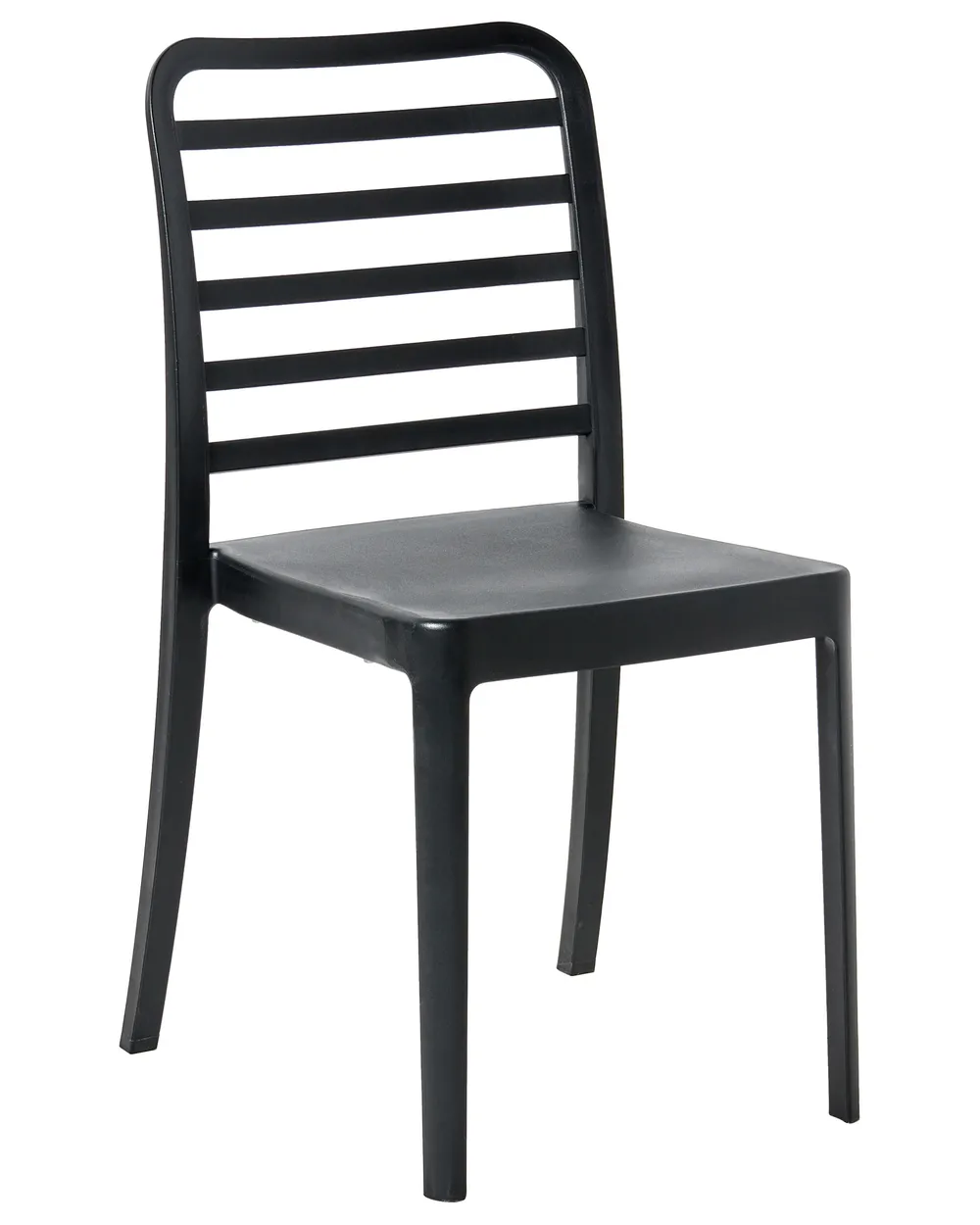 Baarituolisetti 4 kpl SECEDA 2-in-1 Synteettinen materiaali Musta_988152