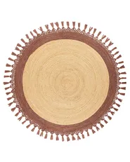 Matto MARTS Ruskea ø 140 cm juutti_958802