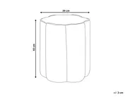 Sittpuff TAPPEN Sammet Taupe_969218