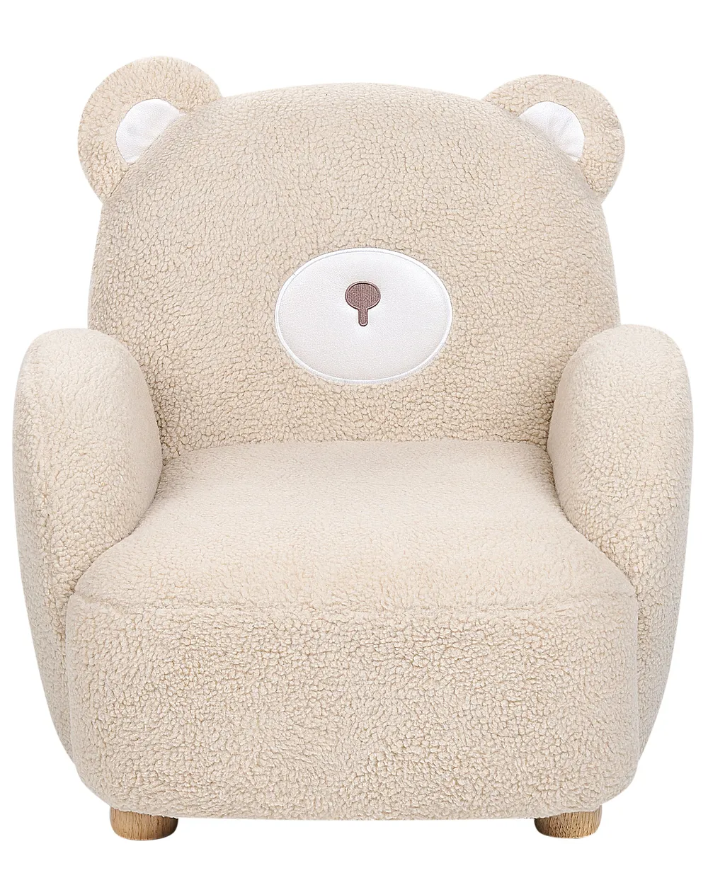 Barnfåtölj Nallebjörn BOO Bouclé Beige_886963