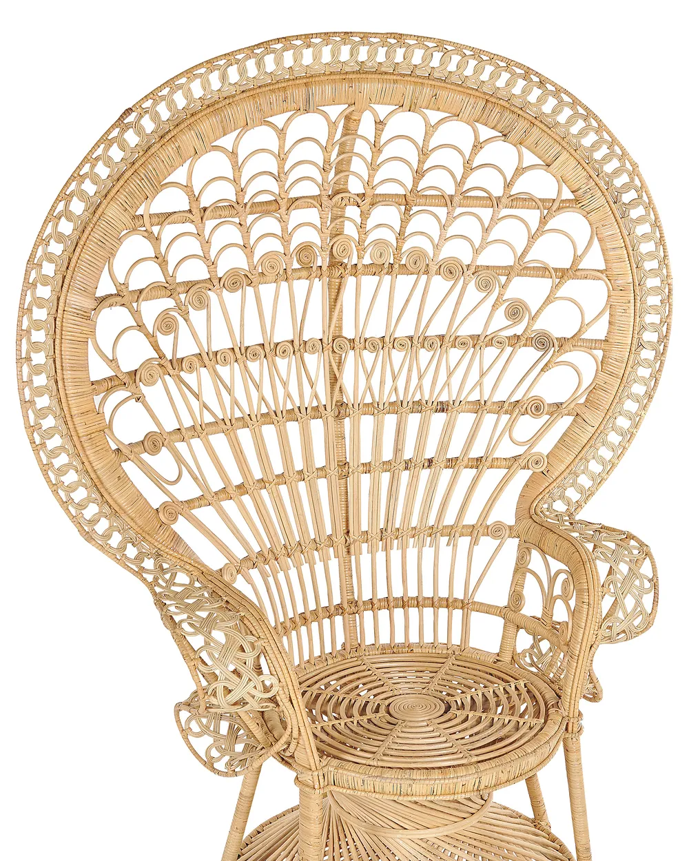 Peacock Chair EMMANUELLE Rattan Natural_793355