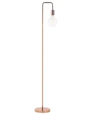 Floor Lamp SAVENA Metal Copper_785114