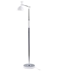 LED-golvlampa ANDROMEDA med dimmer Metall Vit_855337