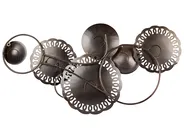 Wall Decor PLUTONIUM Metal 48 cm Multicolour_933879